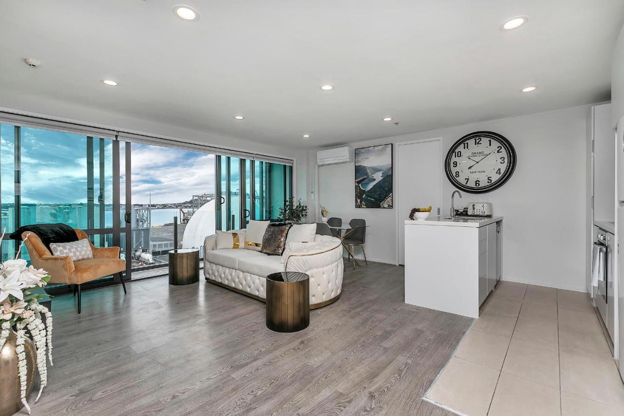 Ferienwohnung Dockside Luxury + Cp Auckland Exterior foto