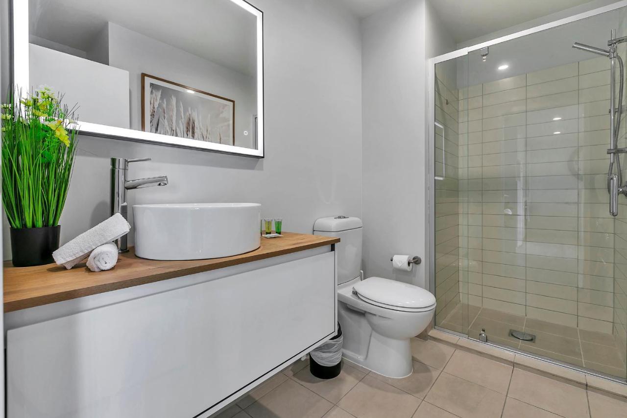 Ferienwohnung Dockside Luxury + Cp Auckland Exterior foto