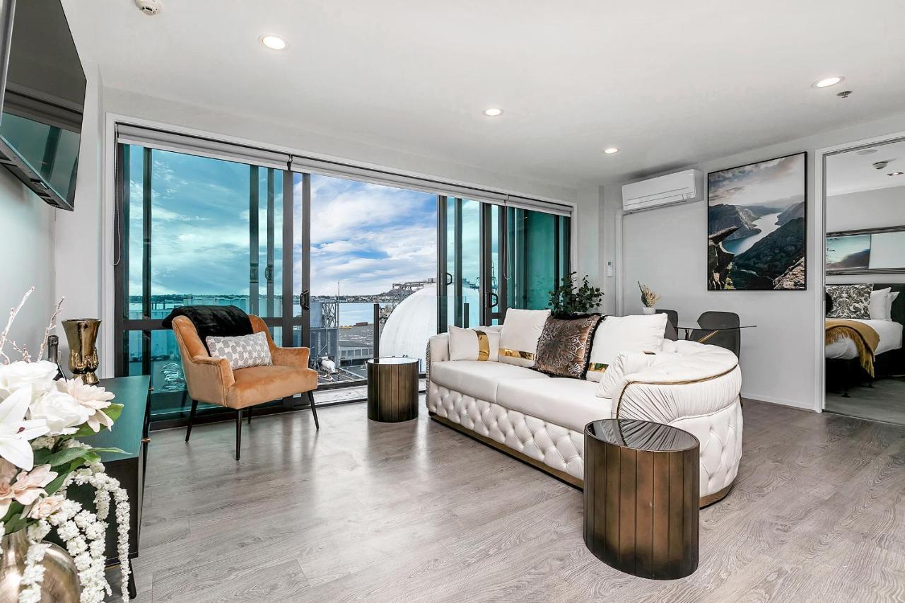 Ferienwohnung Dockside Luxury + Cp Auckland Exterior foto