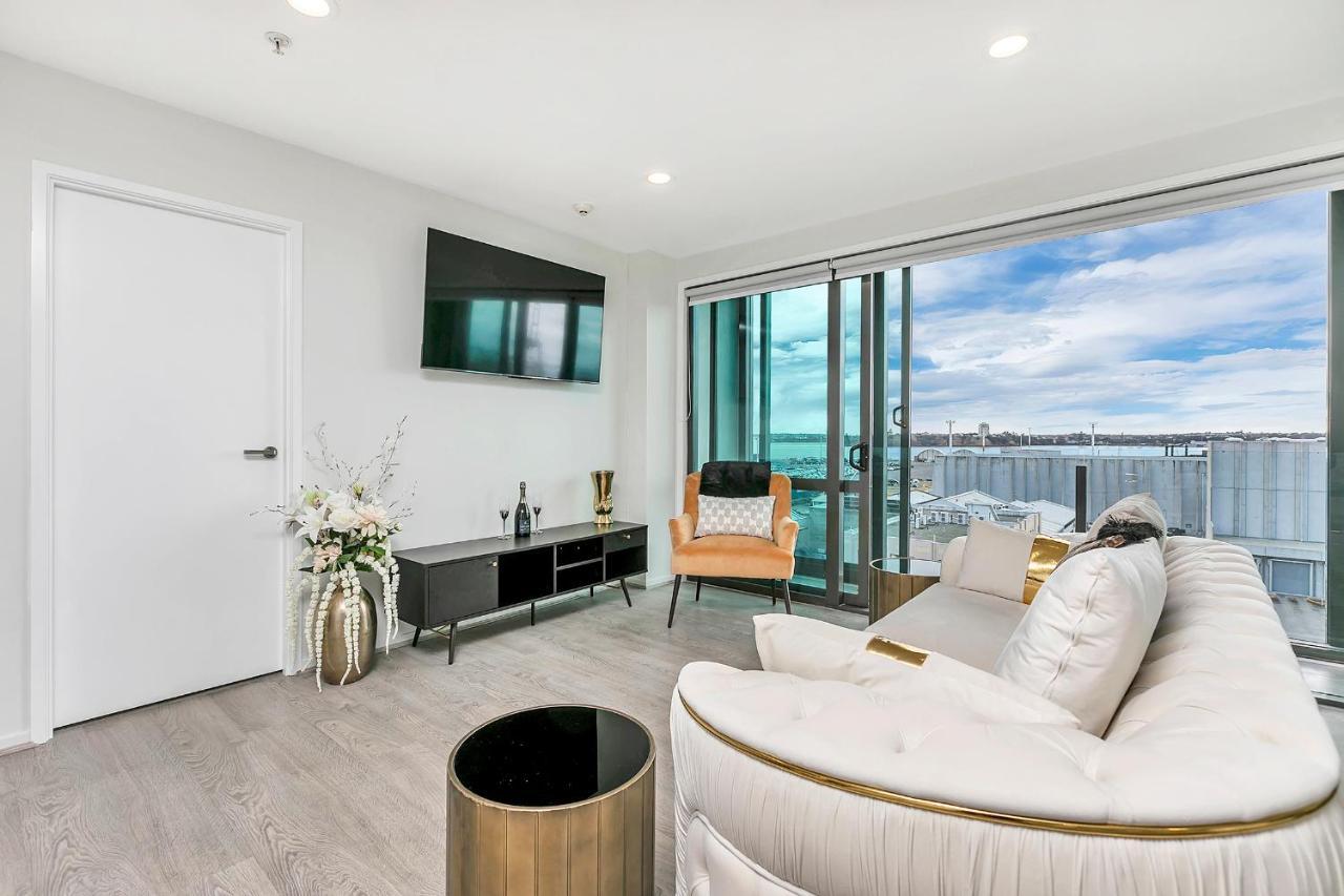 Ferienwohnung Dockside Luxury + Cp Auckland Exterior foto